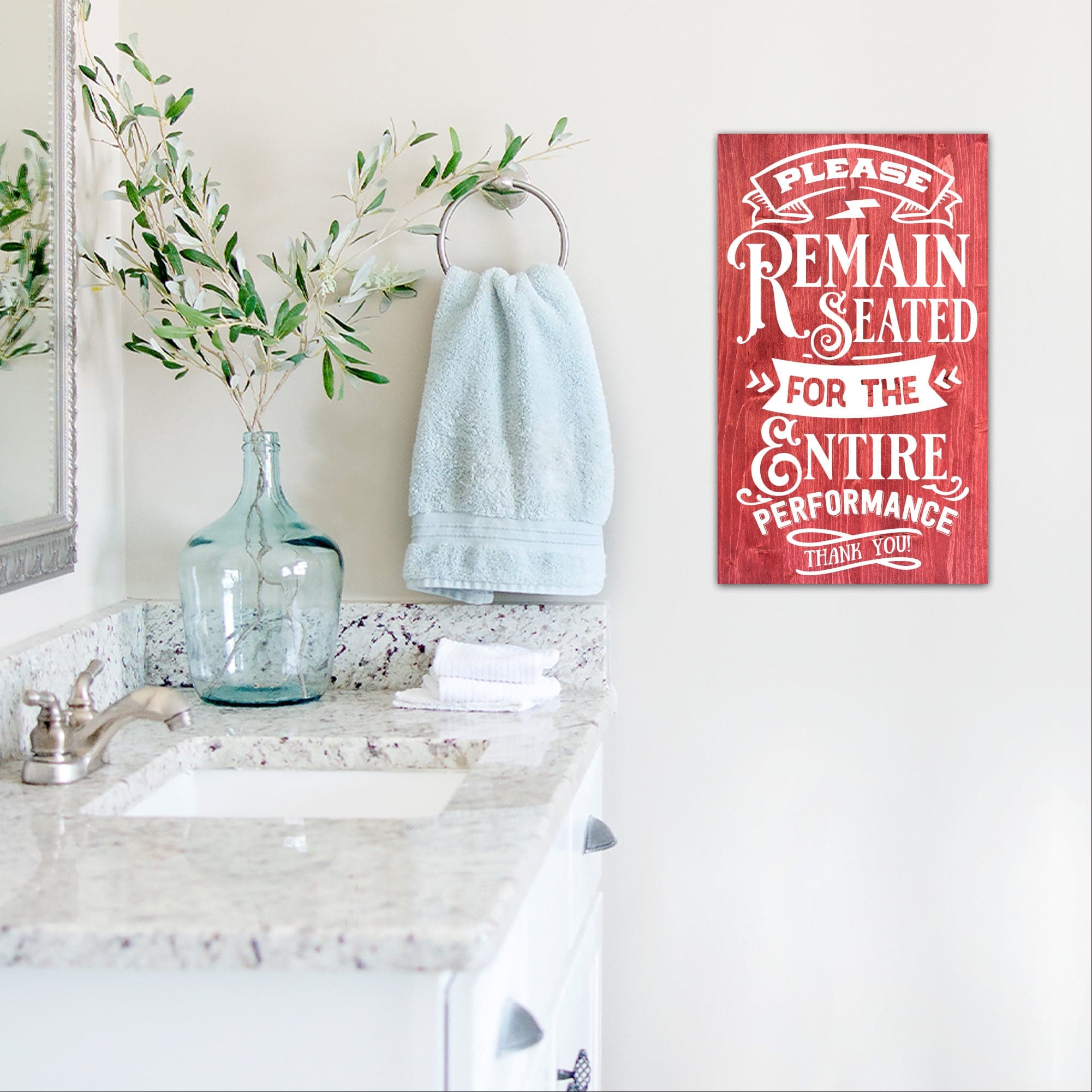 Please Remain Seated - Dream Big Printables