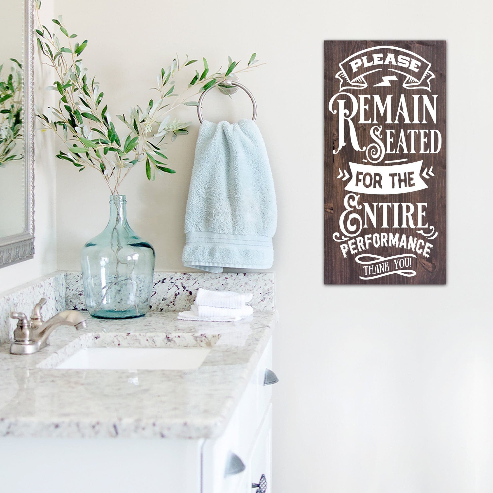 Please Remain Seated - Dream Big Printables