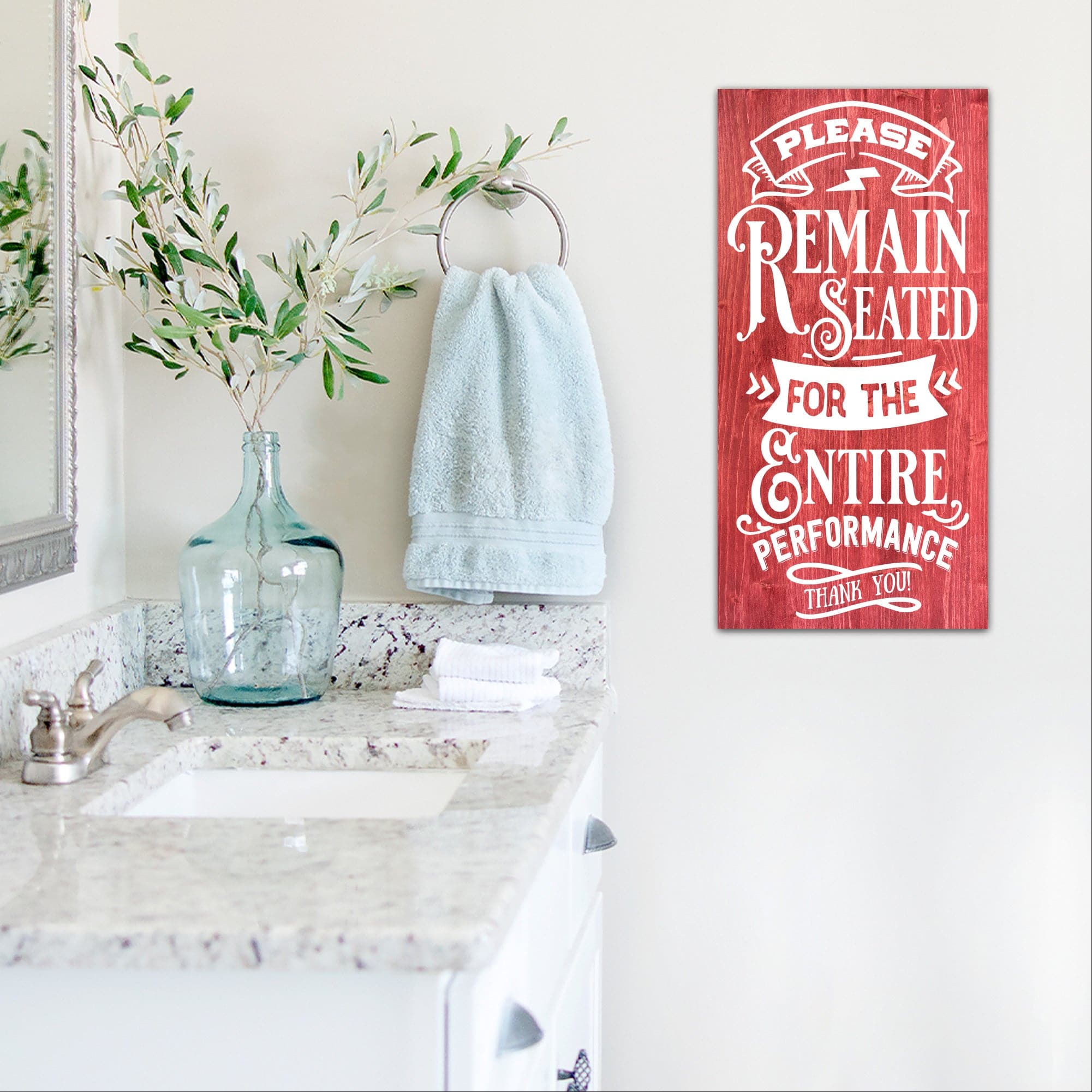 Please Remain Seated - Dream Big Printables