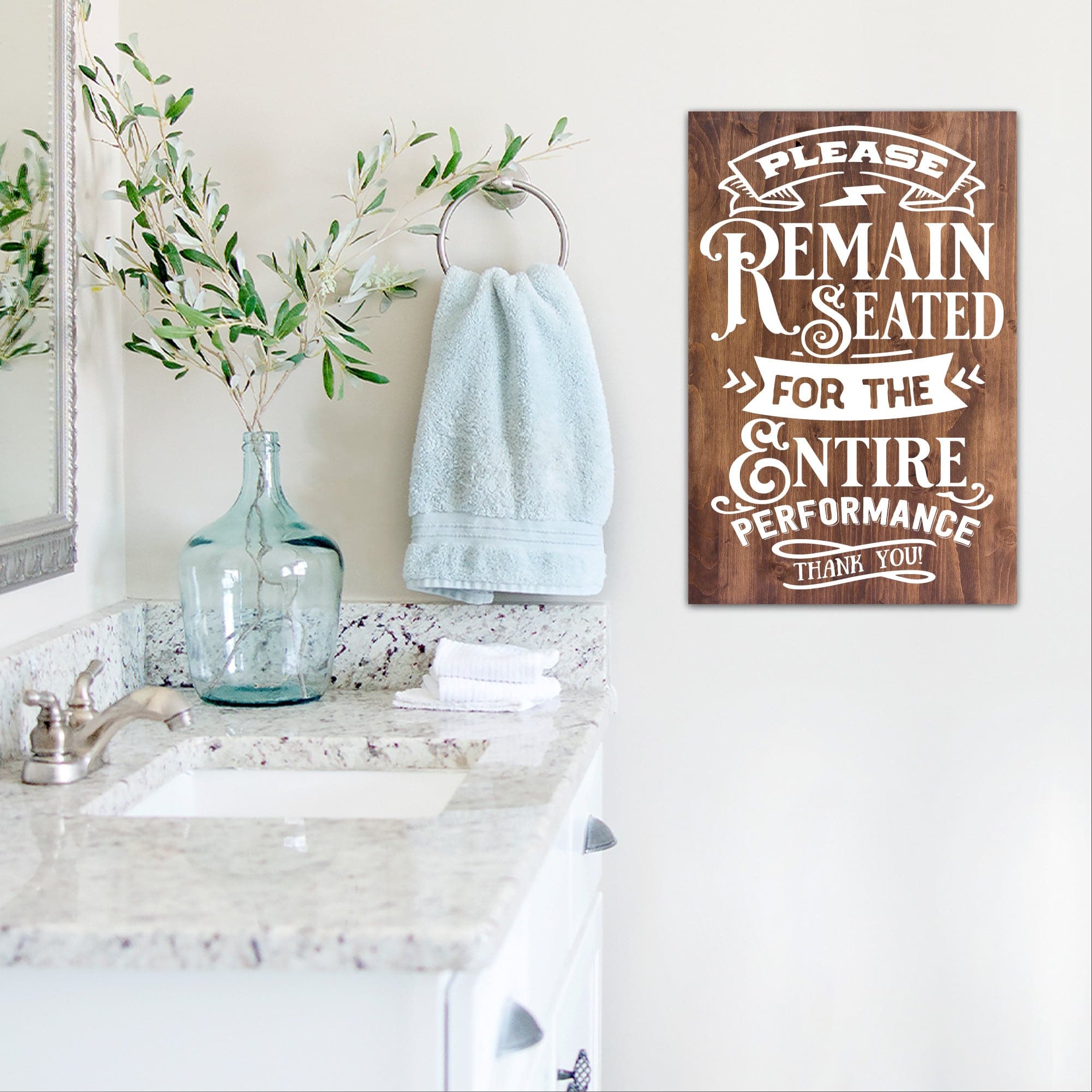 Please Remain Seated - Dream Big Printables