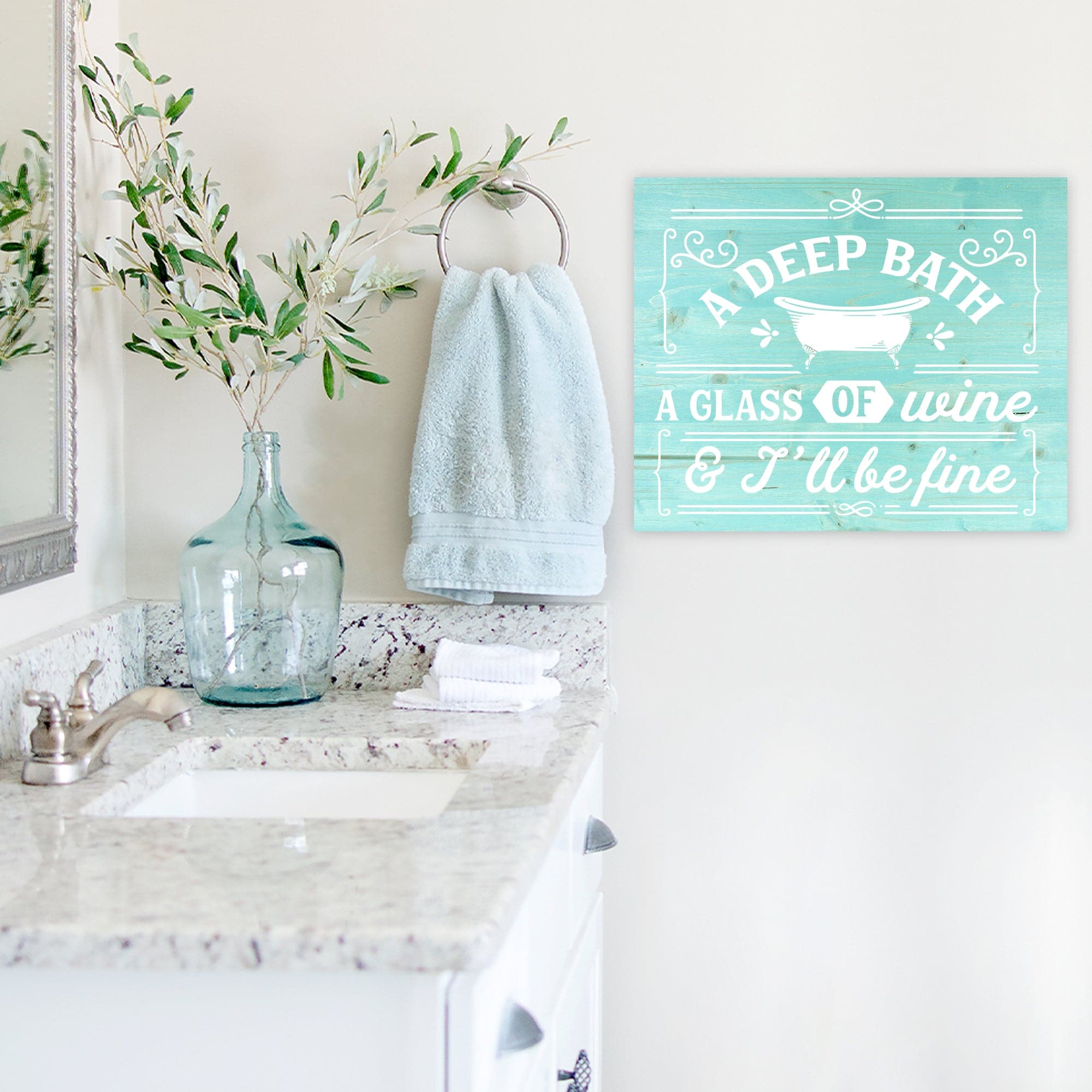 A Deep Glass, A Bath of Wine - Dream Big Printables