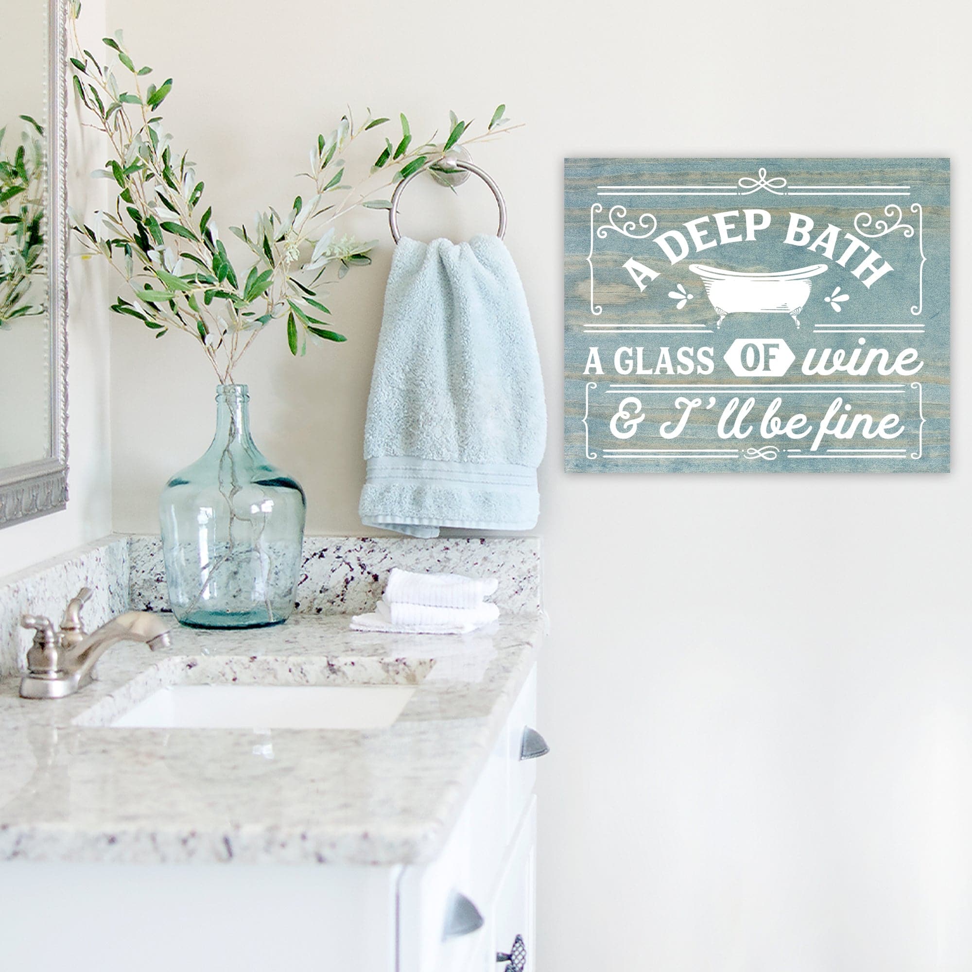 A Deep Glass, A Bath of Wine - Dream Big Printables