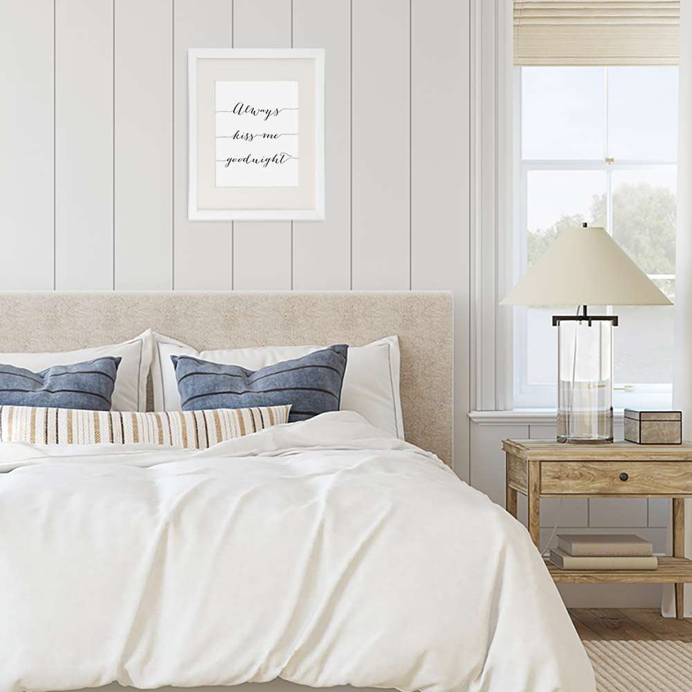 Always Kiss Me Goodnight Art Print - 8x10 - Dream Big Printables