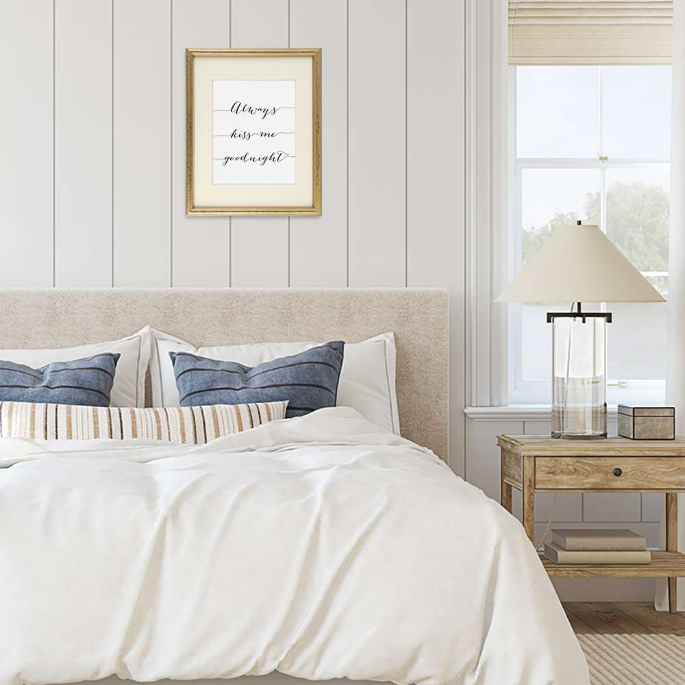 Always Kiss Me Goodnight Art Print - 8x10 - Dream Big Printables
