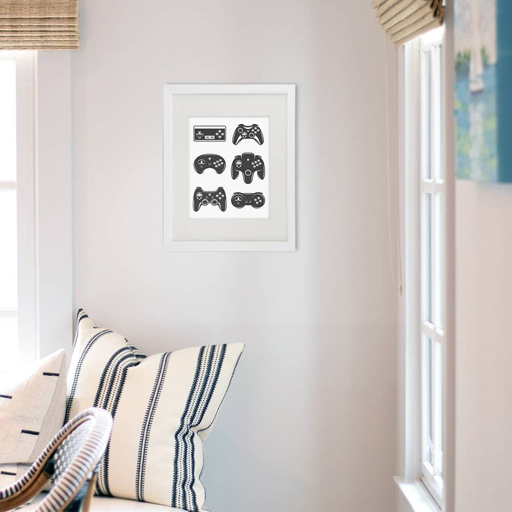 Video Game Wall Art Print - 8x10 - Dream Big Printables