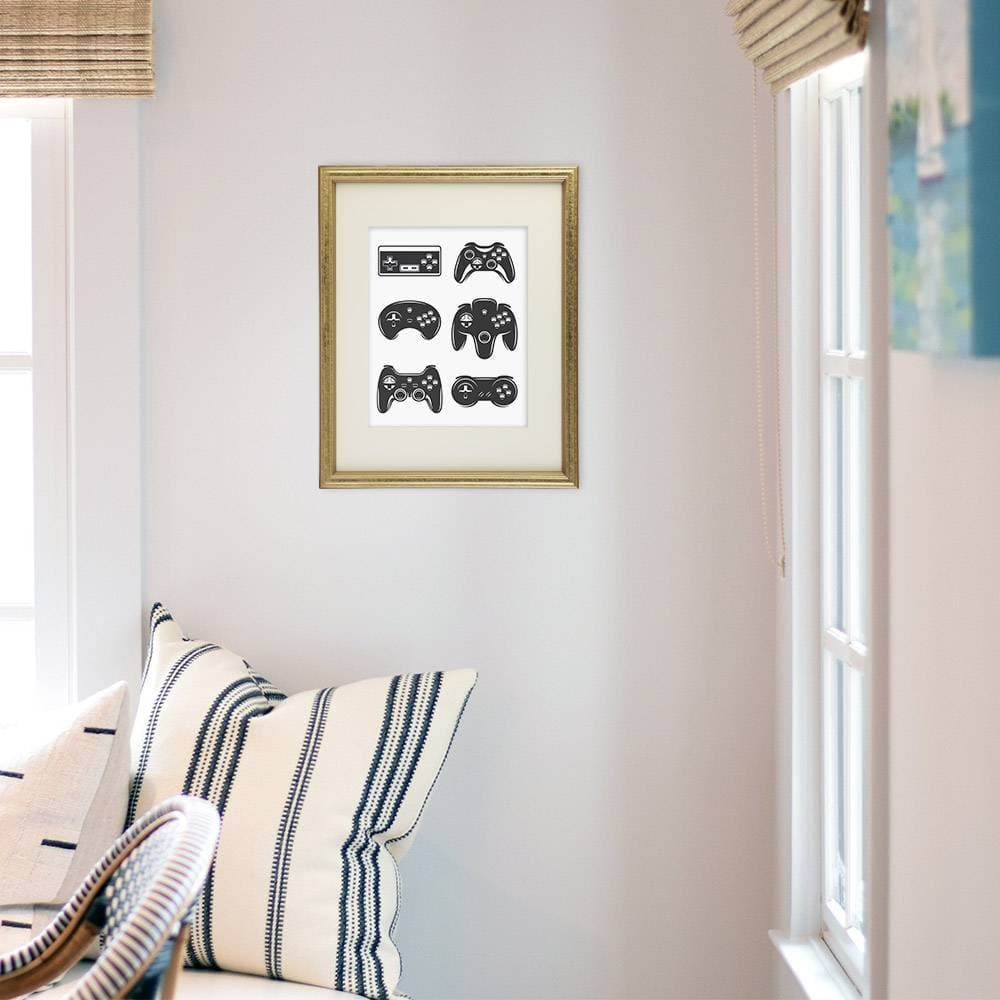 Video Game Wall Art Print - 8x10 - Dream Big Printables