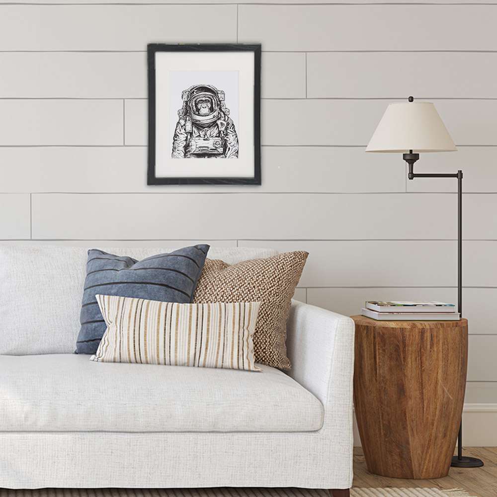 Astronaut Monkey Art Print - 8x10 | Space Monkey - Dream Big Printables