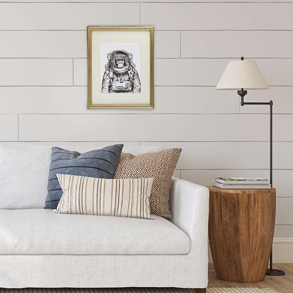 Astronaut Monkey Art Print - 8x10 | Space Monkey - Dream Big Printables