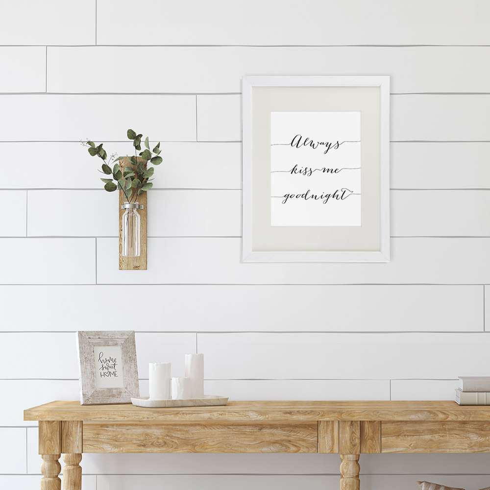 Always Kiss Me Goodnight Art Print - 8x10 - Dream Big Printables