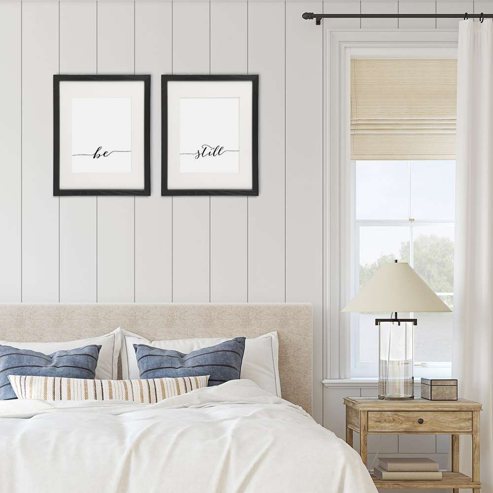 Be Still Wall Art Prints (Set of 2) - 8x10 | Inspirational Wall Art - Dream Big Printables