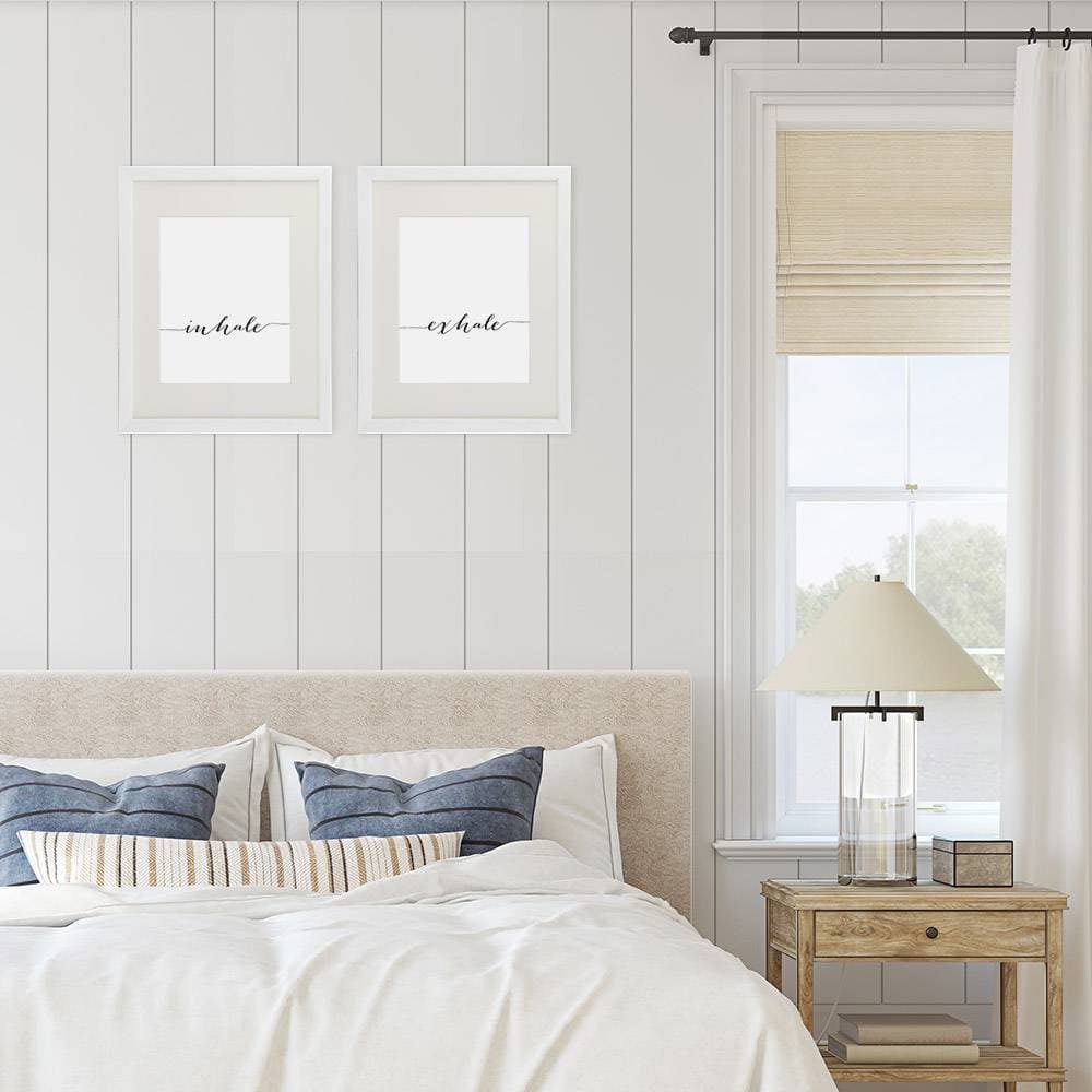 Inhale Exhale Wall Art Prints - (Set of 2) - 8x10 | Inspirational Wall Art - Dream Big Printables