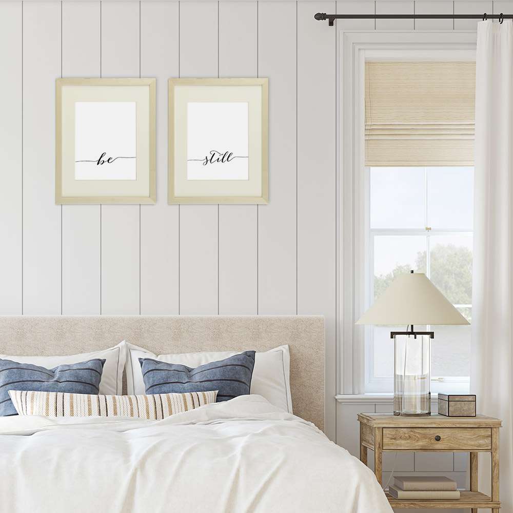 Be Still Wall Art Prints (Set of 2) - 8x10 | Inspirational Wall Art - Dream Big Printables