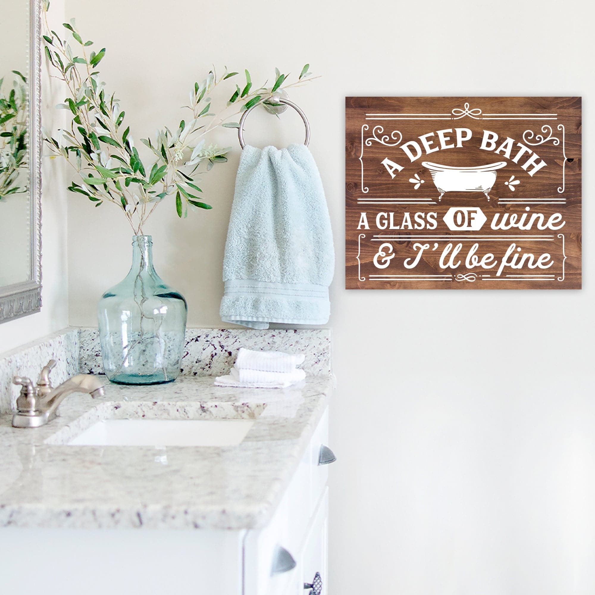 A Deep Glass, A Bath of Wine - Dream Big Printables