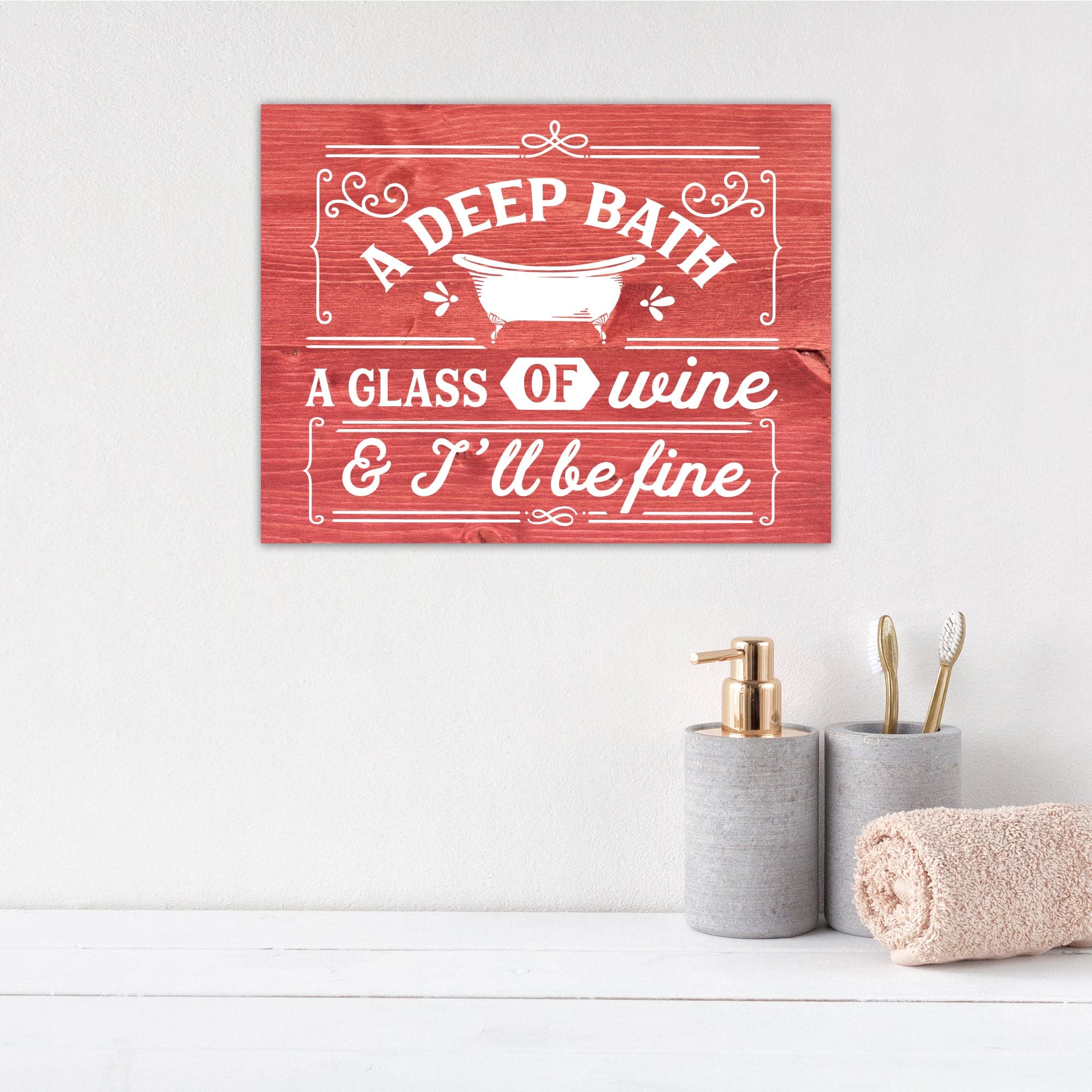 A Deep Glass, A Bath of Wine - Dream Big Printables