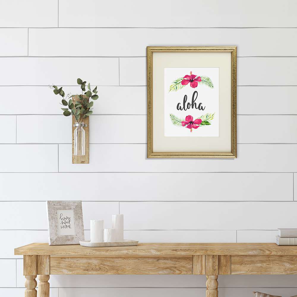 Aloha Hawaii Art Print - 8x10 - Dream Big Printables
