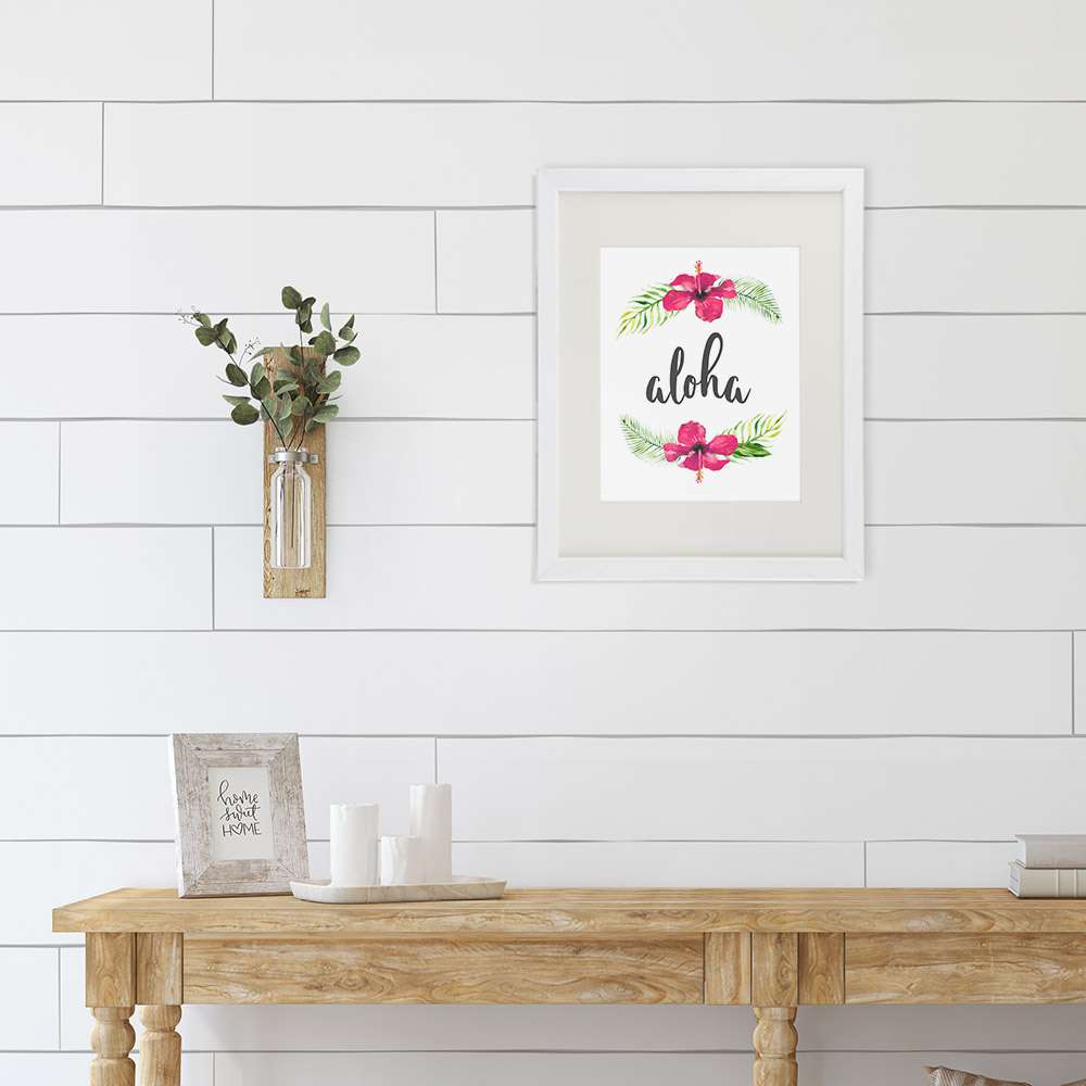 Aloha Hawaii Art Print - 8x10 - Dream Big Printables