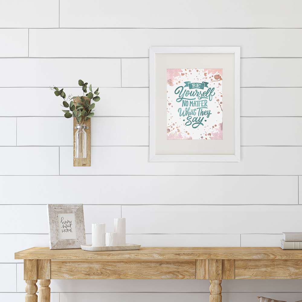 Be Yourself Art Print - 8x10 - Dream Big Printables