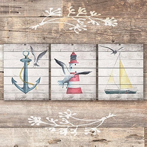 Beach Wall Decor Art Prints (Set of 3) - 8x10s - Dream Big Printables