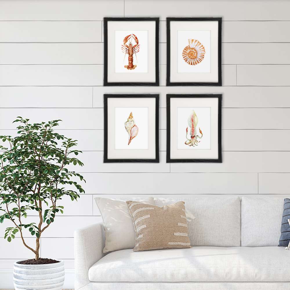 Beach Wall Decor Art Prints (Set of 4) - 8x10s - Dream Big Printables