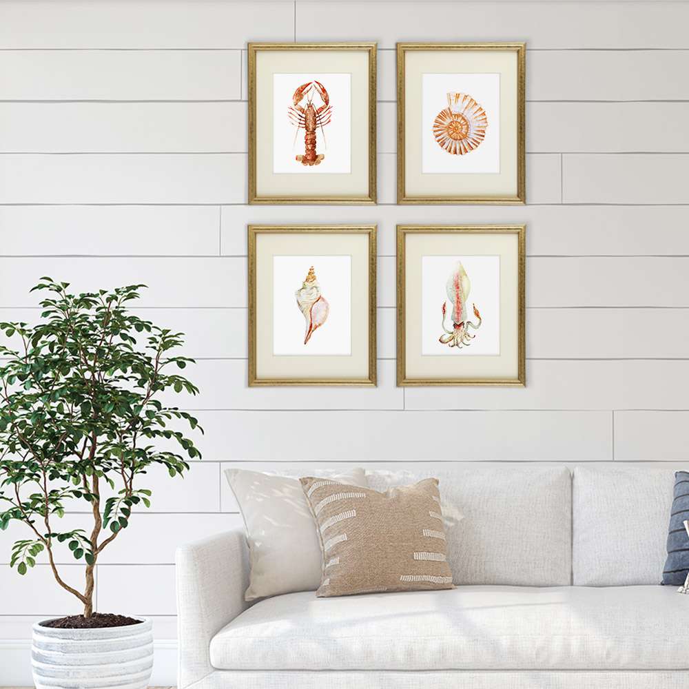 Beach Wall Decor Art Prints (Set of 4) - 8x10s - Dream Big Printables