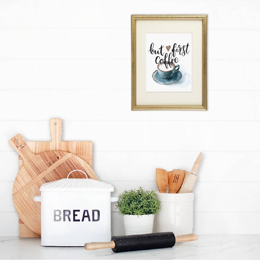 But First Coffee Wall Art Print - 8x10 - Dream Big Printables
