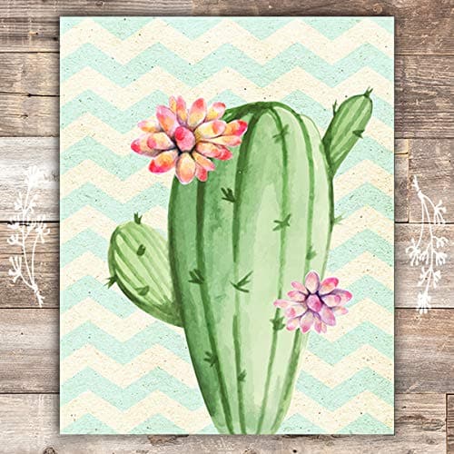 Cactus Art Print - Unframed - 8x10 - Dream Big Printables