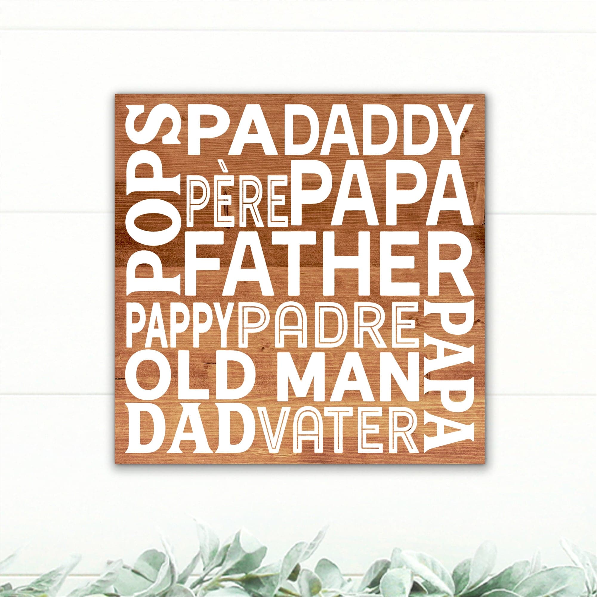 Dad Subway Art - Dream Big Printables