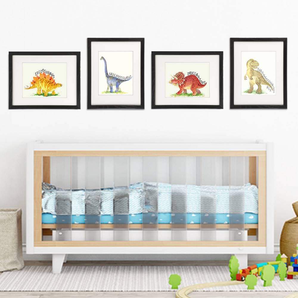 Dinosaur Bedroom Decor Wall Art Prints (Set of 4) - 8x10s - Dream Big Printables