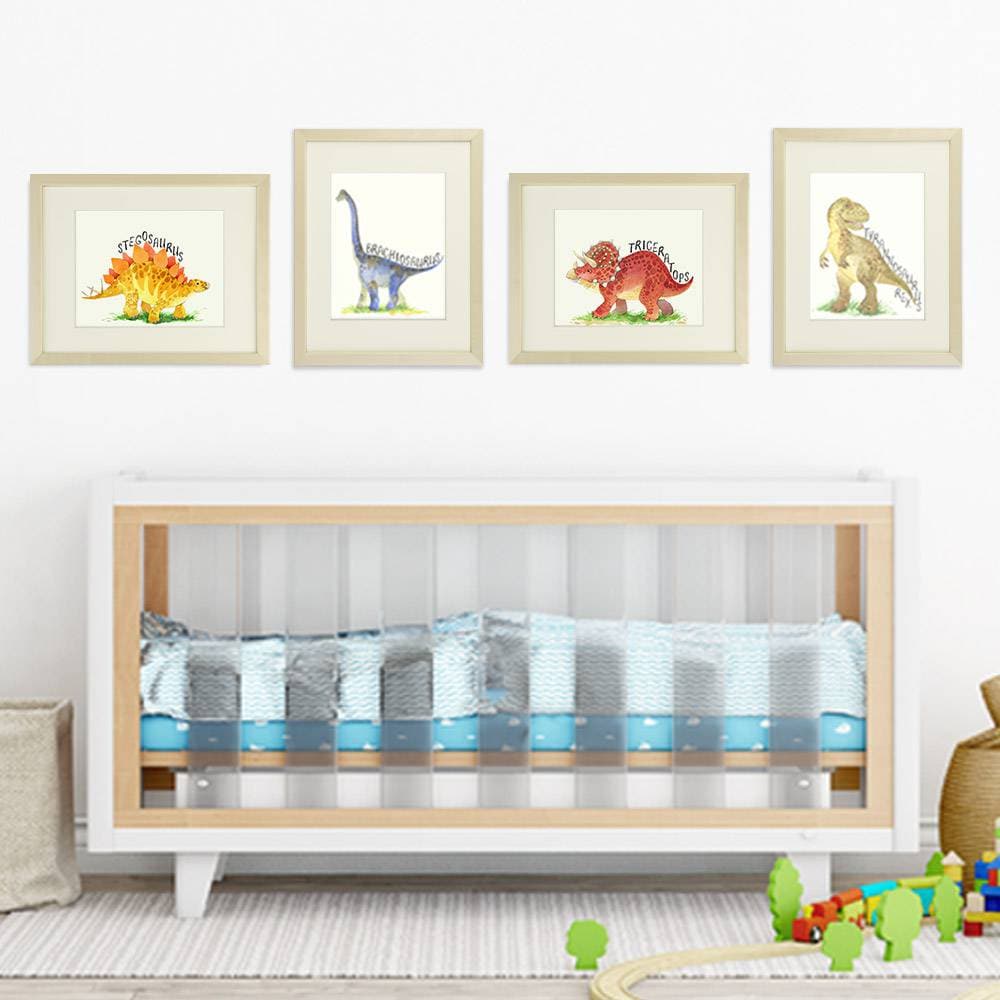 Dinosaur Bedroom Decor Wall Art Prints (Set of 4) - 8x10s - Dream Big Printables