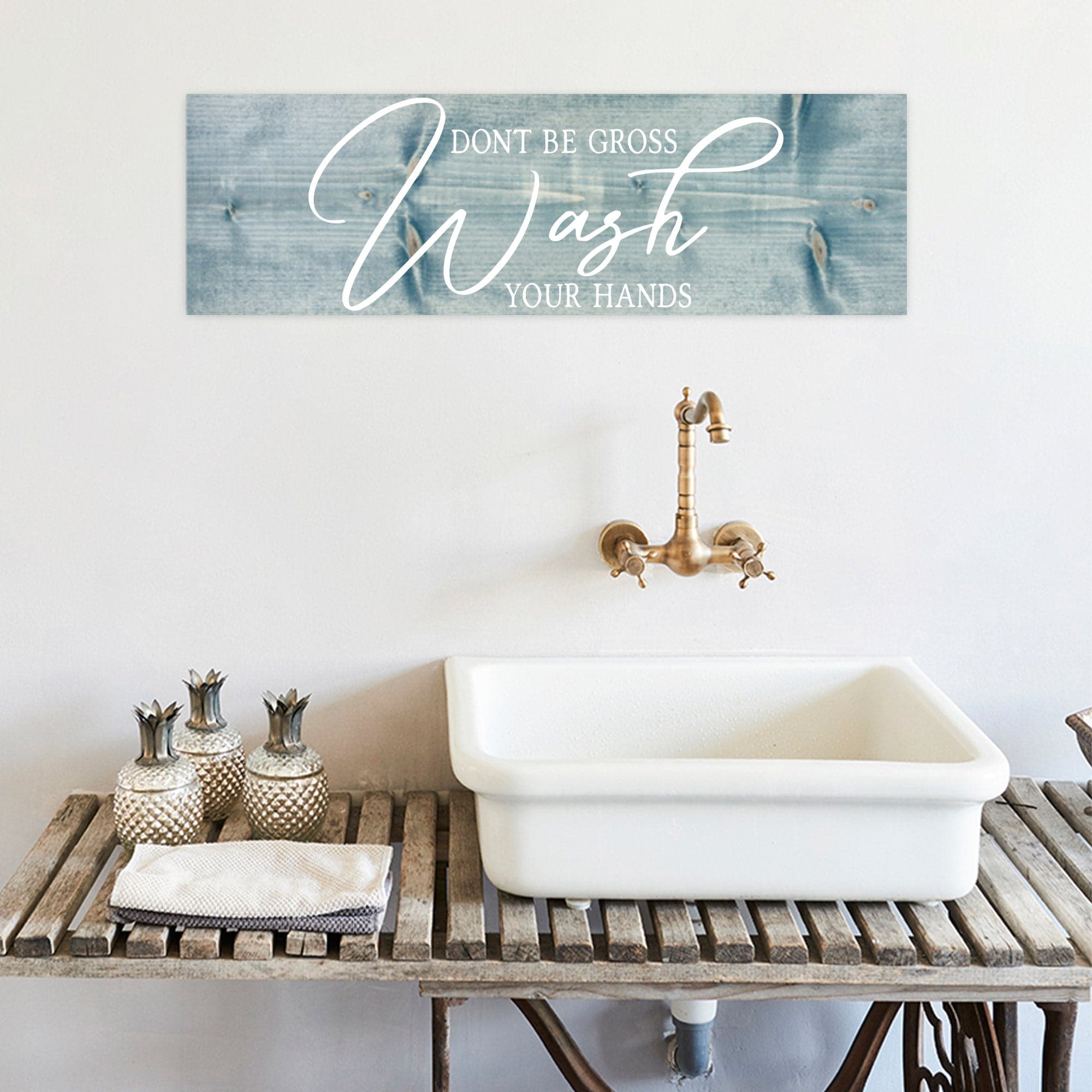 Don't Be Gross Wash Your Hands - Dream Big Printables