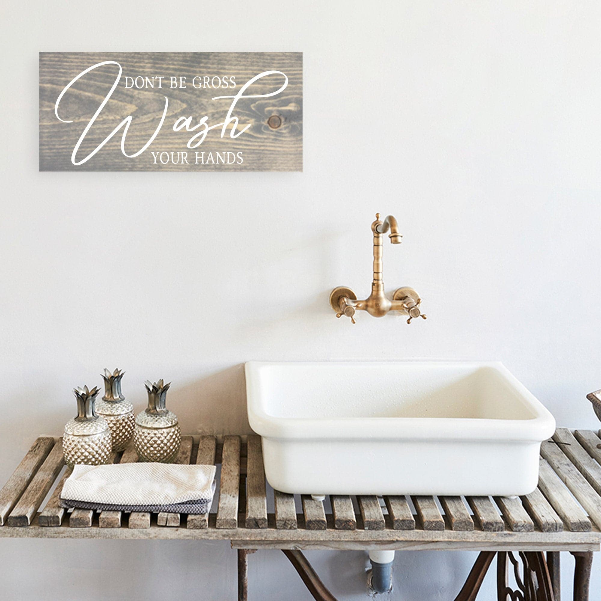 Don't Be Gross Wash Your Hands - Dream Big Printables