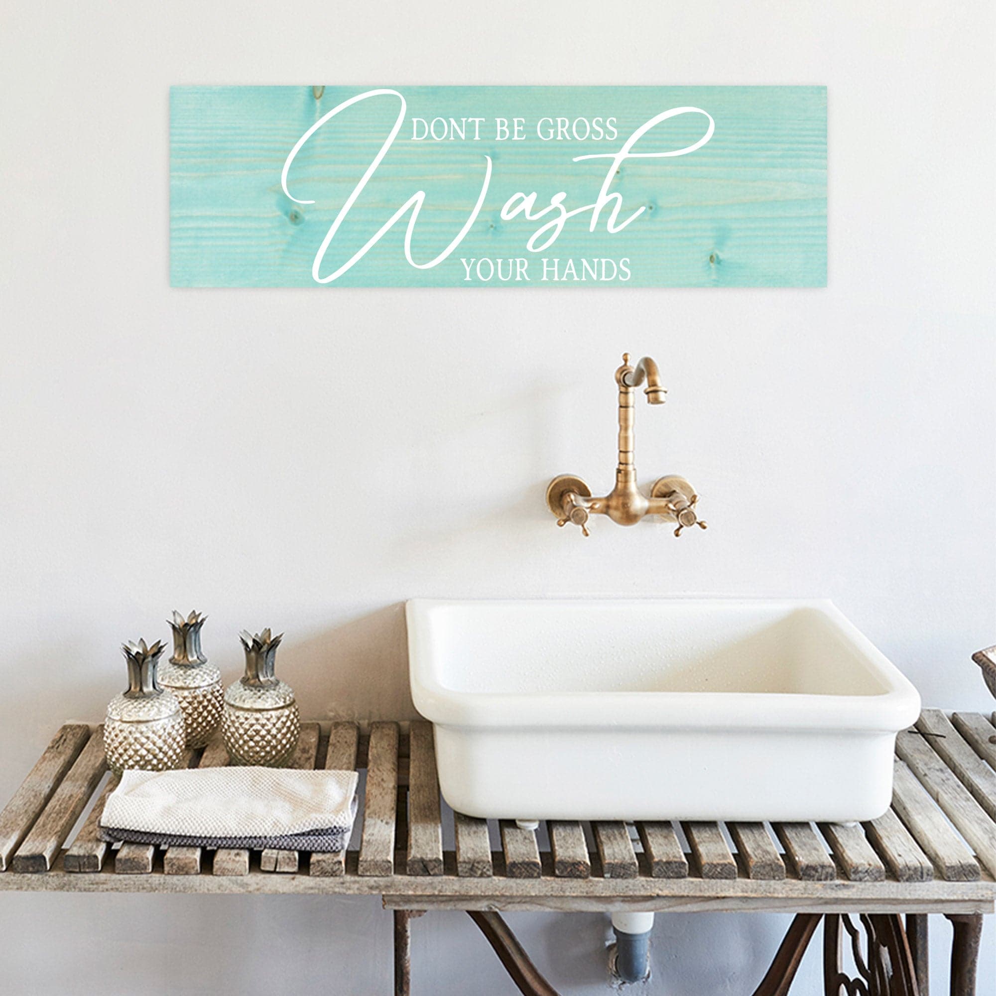 Don't Be Gross Wash Your Hands - Dream Big Printables
