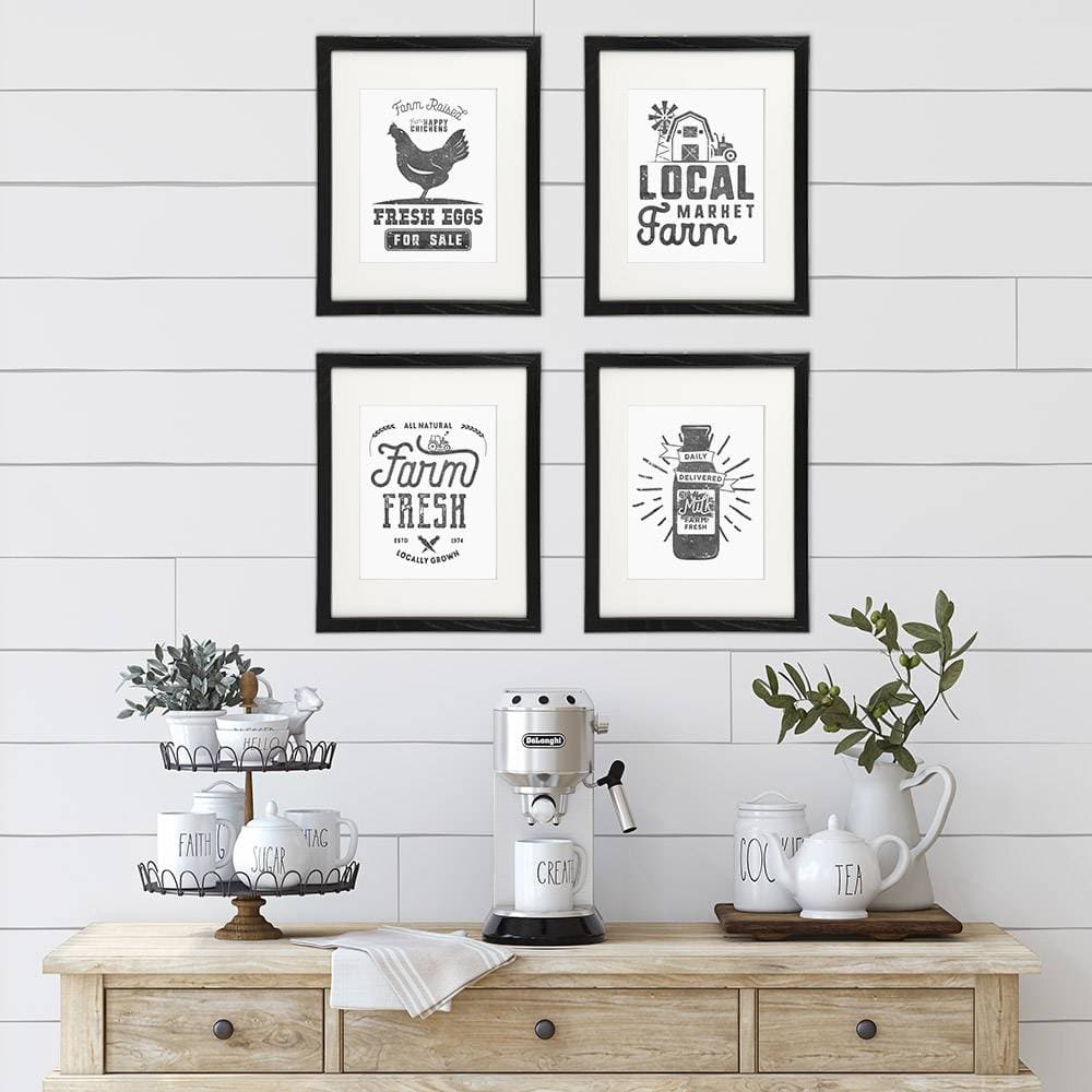 Farmhouse Decor - Kitchen Art Prints (Set of 4) - 8x10s - Dream Big Printables