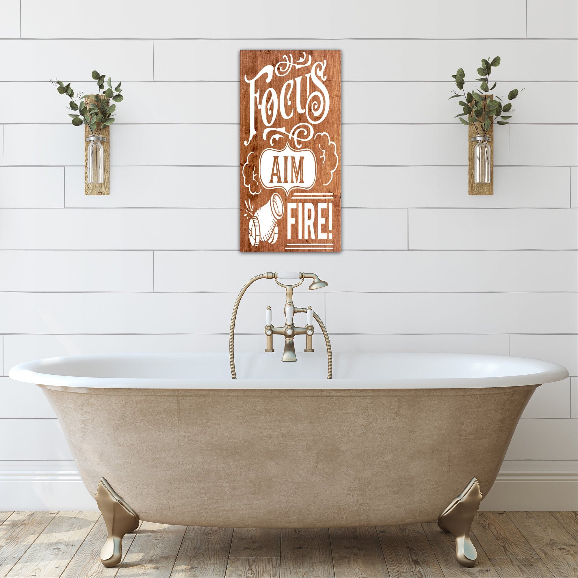 Focus Aim Fire - Dream Big Printables