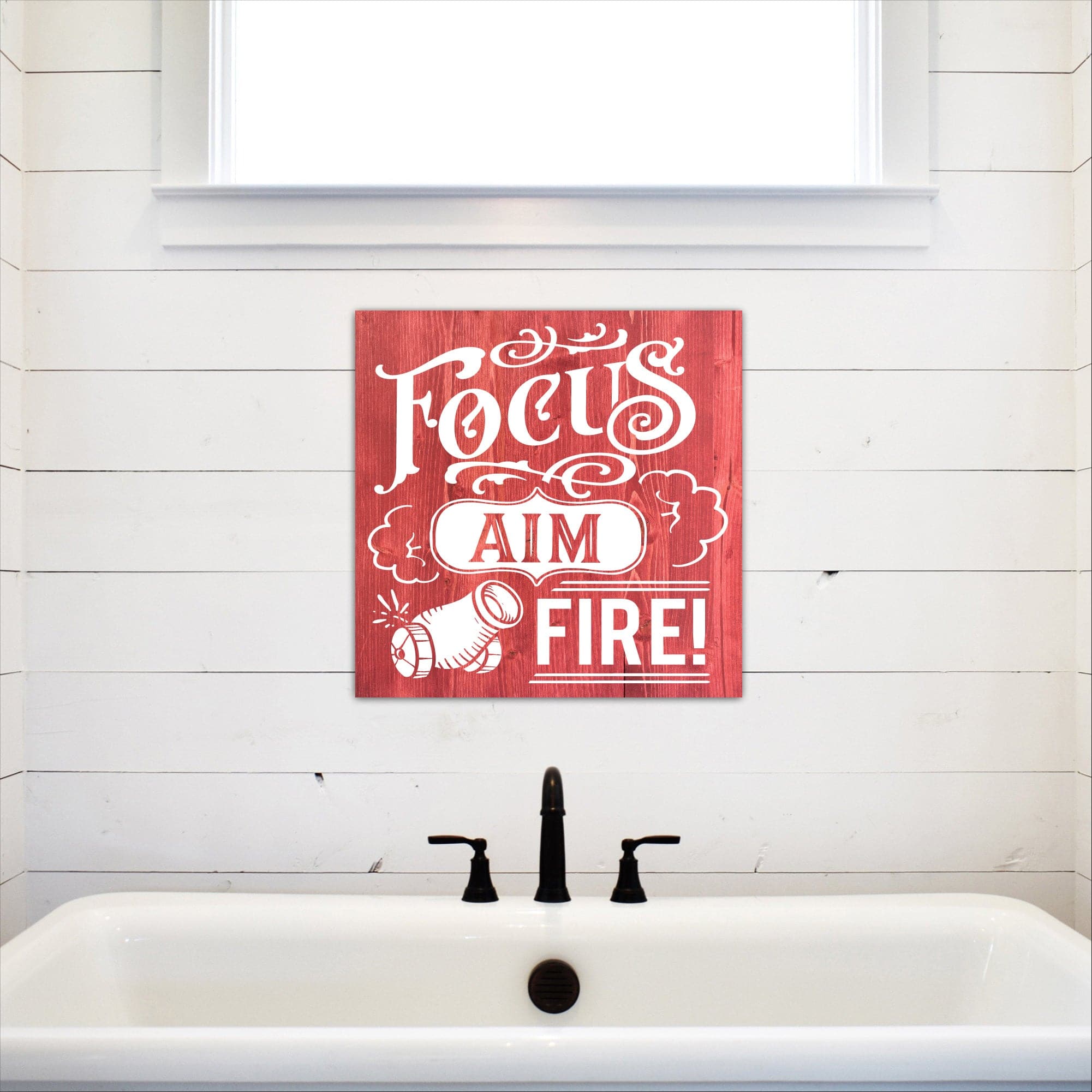 Focus Aim Fire - Dream Big Printables