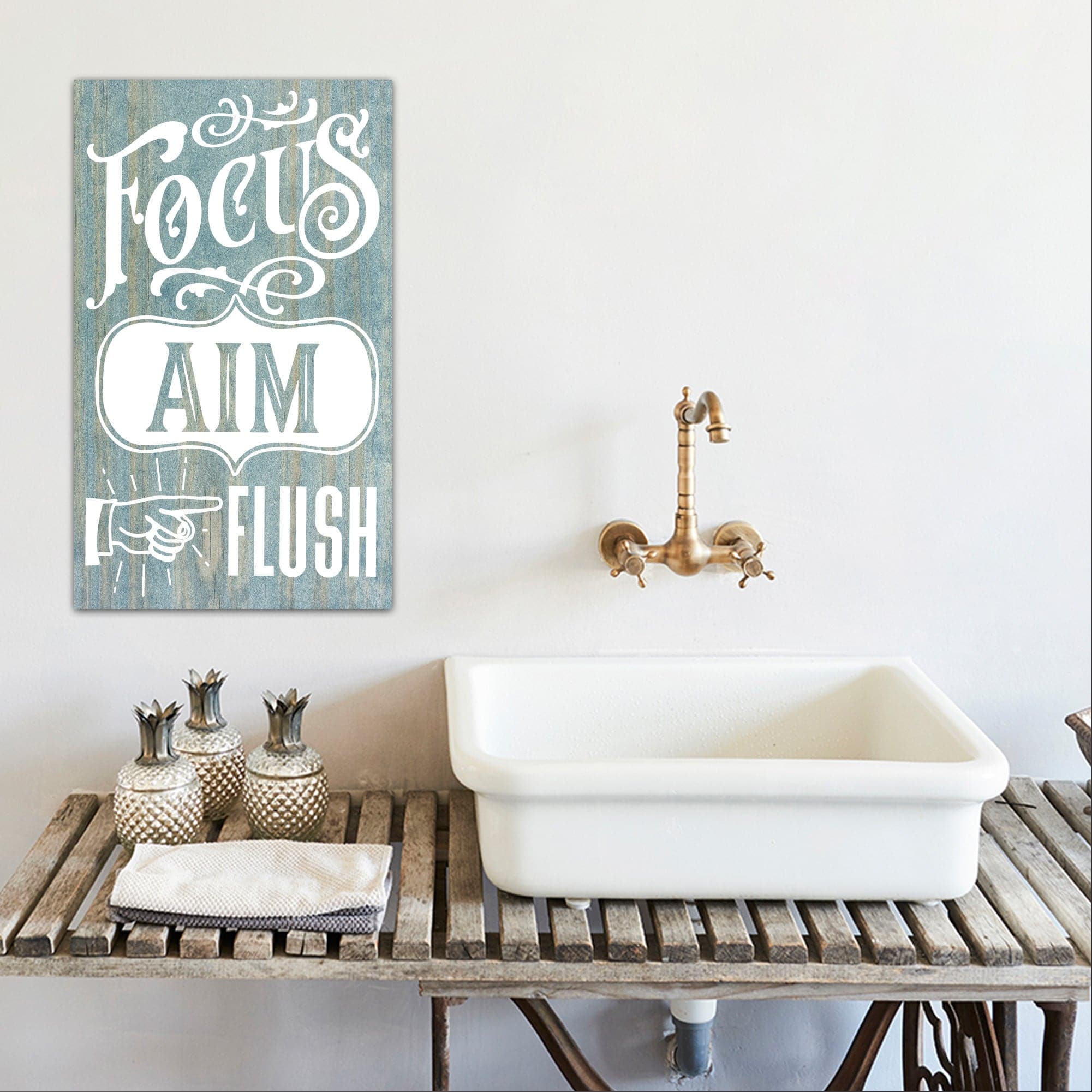 Focus Aim Flush - Dream Big Printables