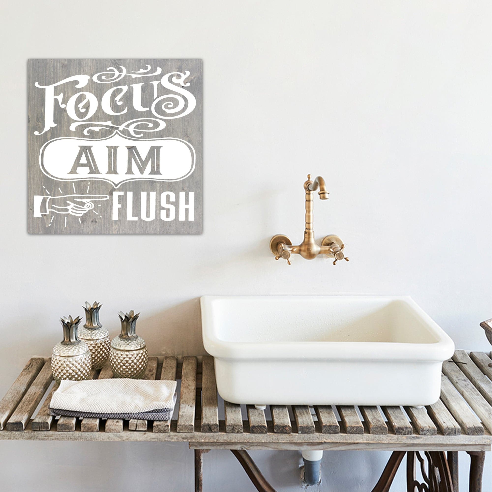 Focus Aim Flush - Dream Big Printables
