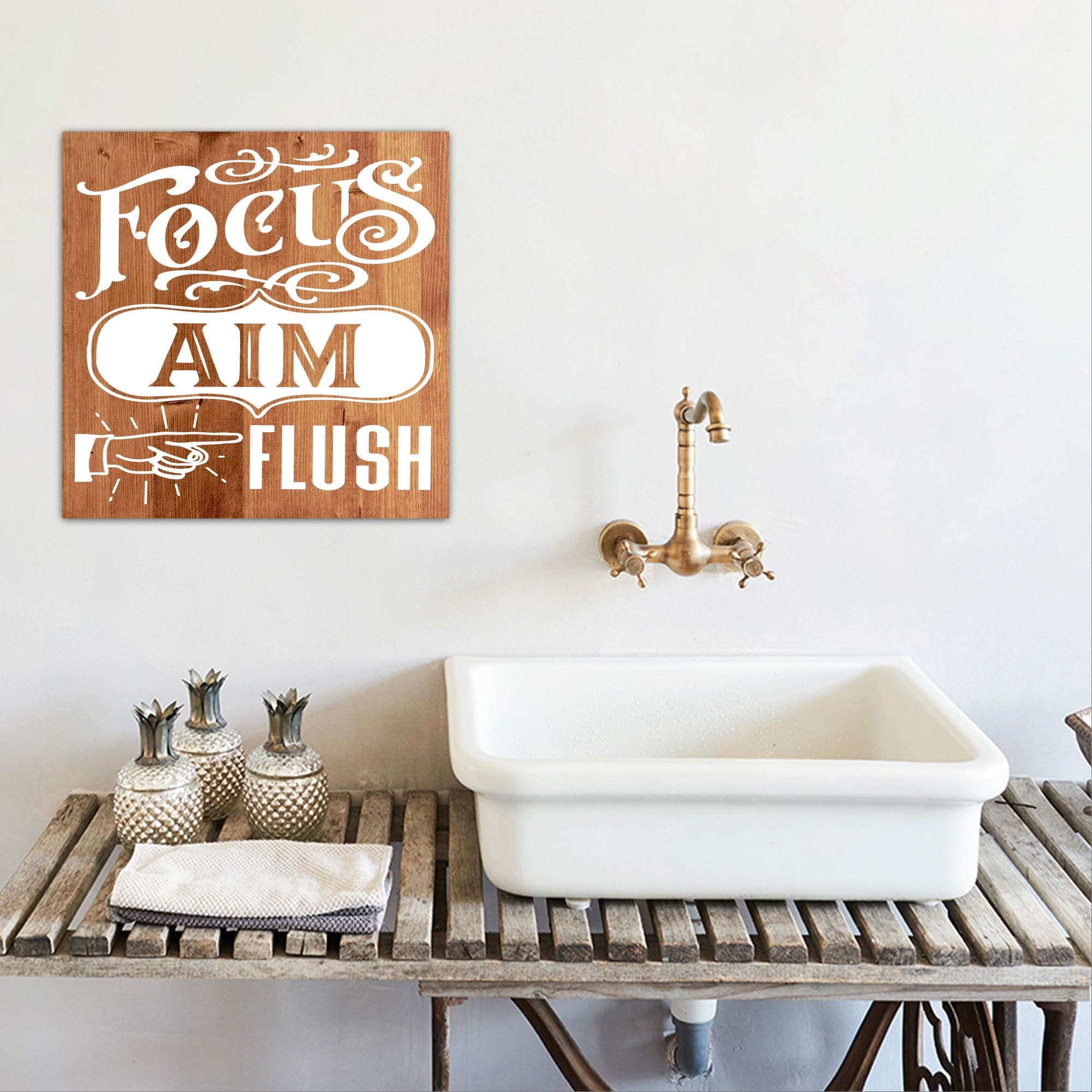 Focus Aim Flush - Dream Big Printables