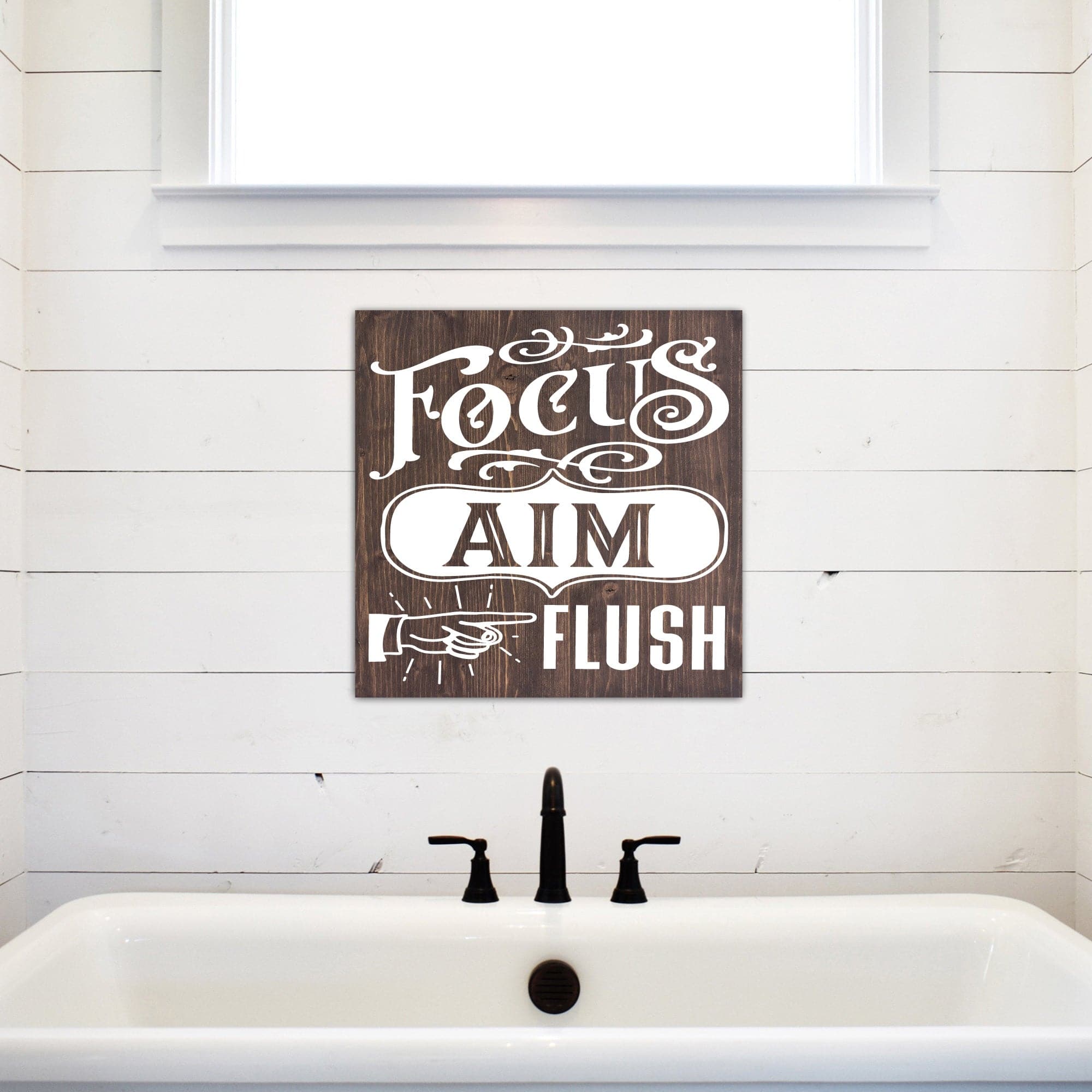 Focus Aim Flush - Dream Big Printables