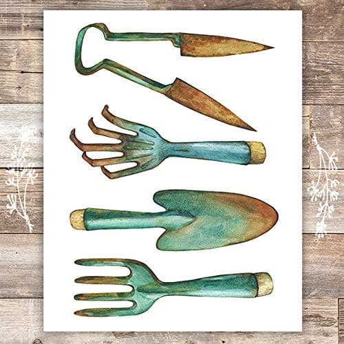 Garden Wall Art Print - Unframed - 8x10 - Dream Big Printables