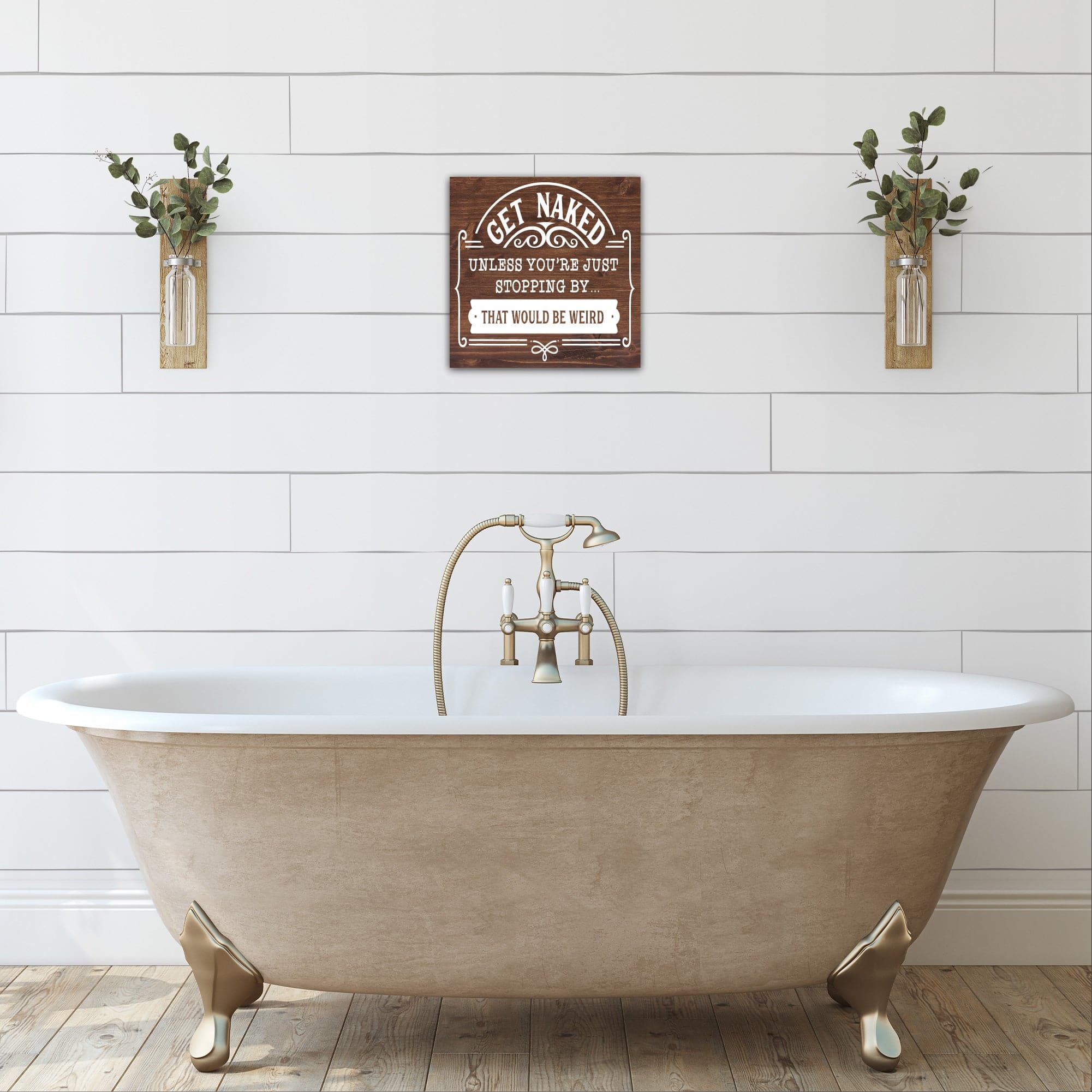 Get Naked Unless You're - Dream Big Printables