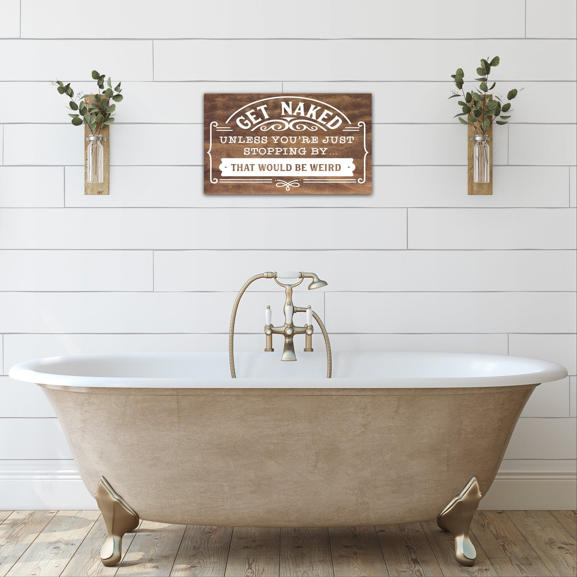 Get Naked Unless You're - Dream Big Printables