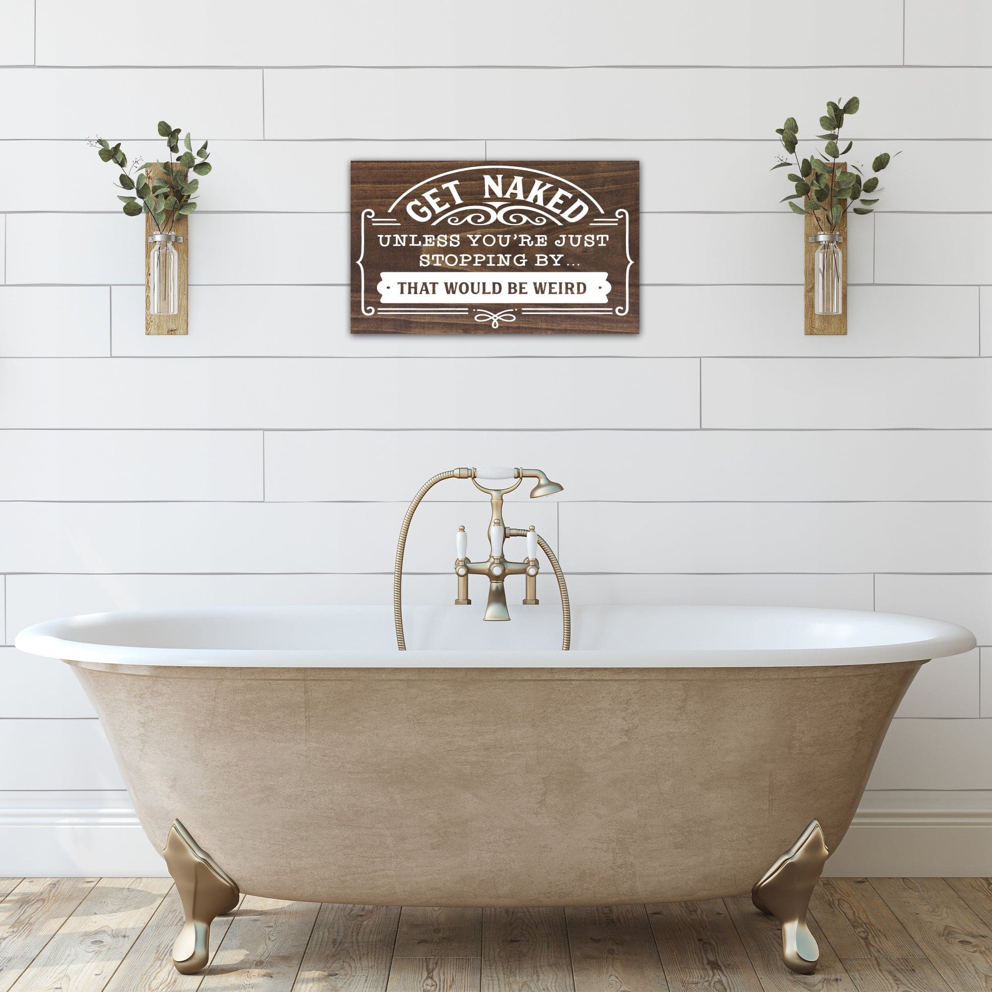 Get Naked Unless You're - Dream Big Printables