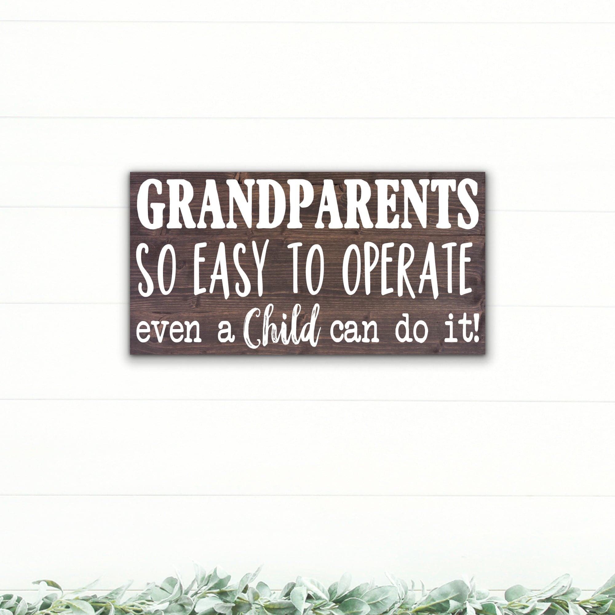 Grandparents - So Easy to Operate - Dream Big Printables