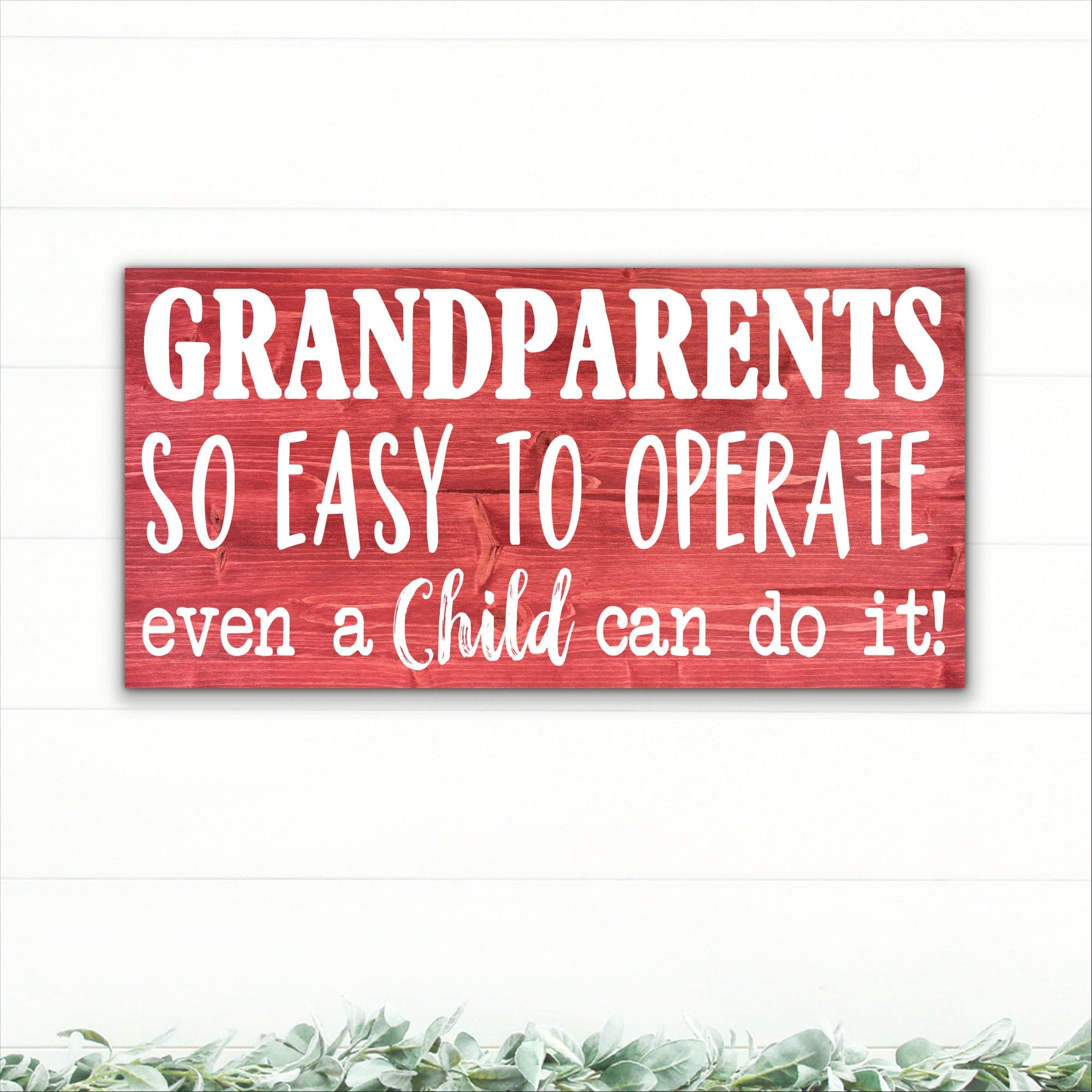 Grandparents - So Easy to Operate - Dream Big Printables