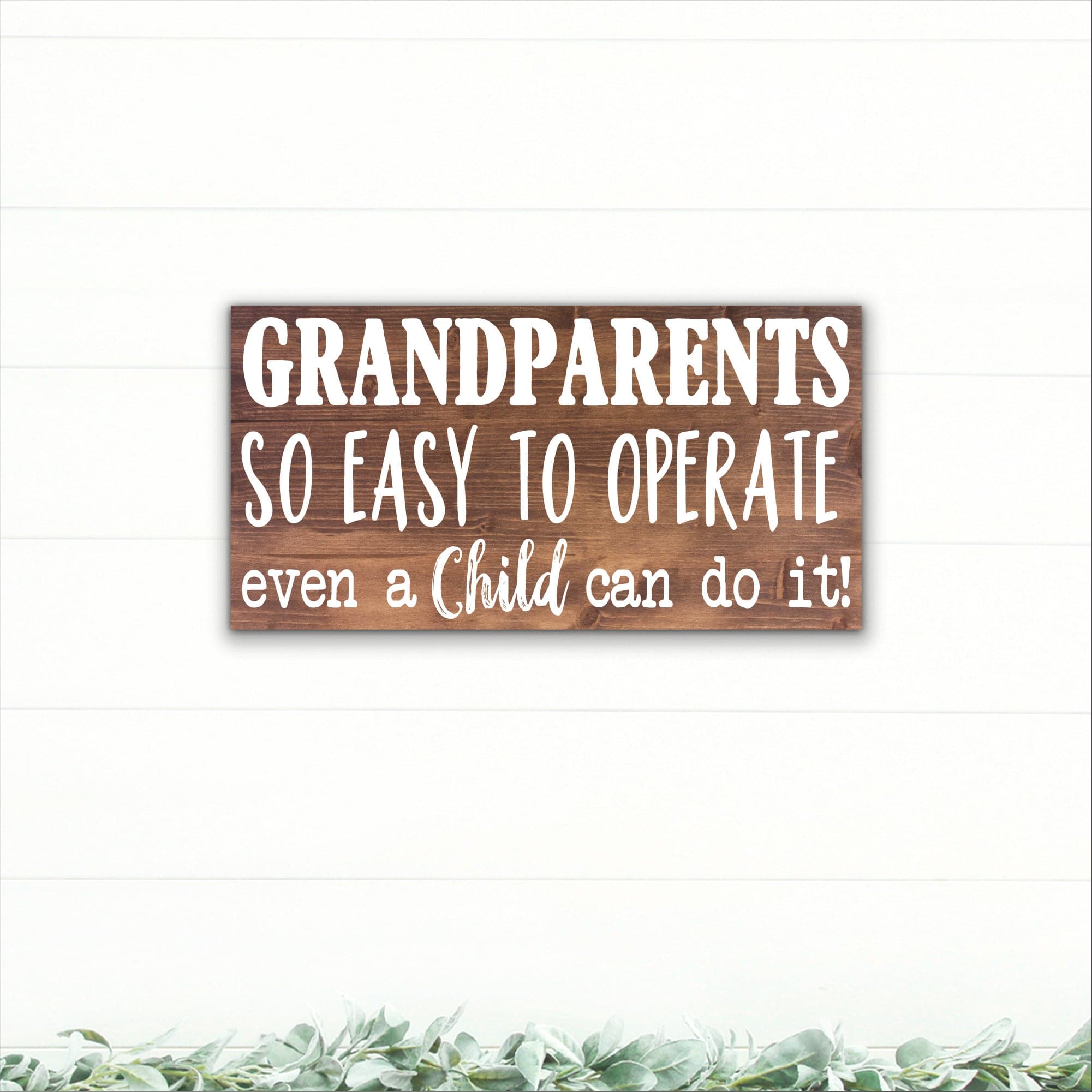 Grandparents - So Easy to Operate - Dream Big Printables