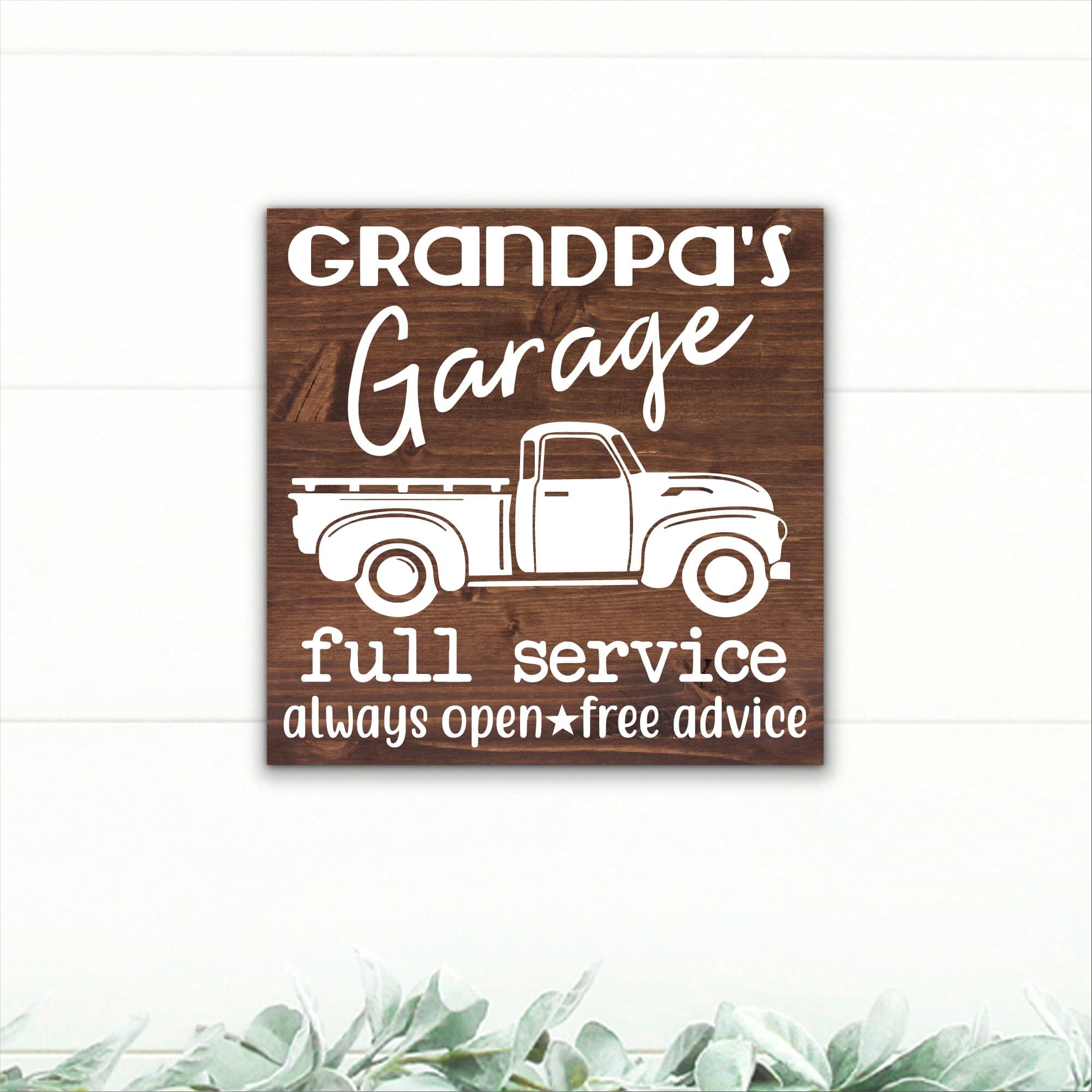 Grandpa's Garage - Dream Big Printables
