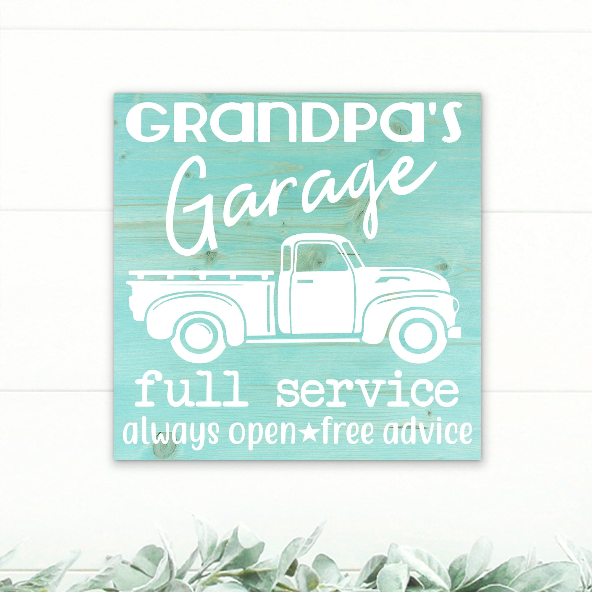 Grandpa's Garage - Dream Big Printables