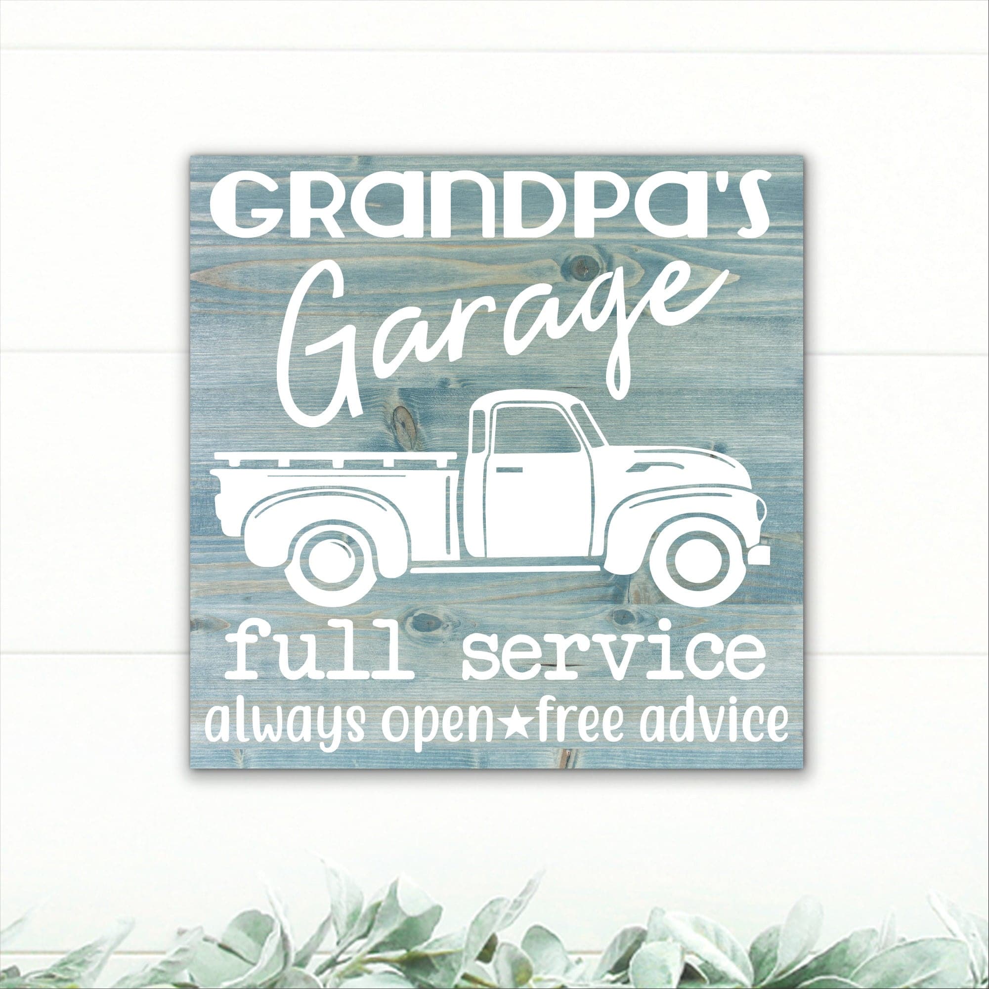 Grandpa's Garage - Dream Big Printables