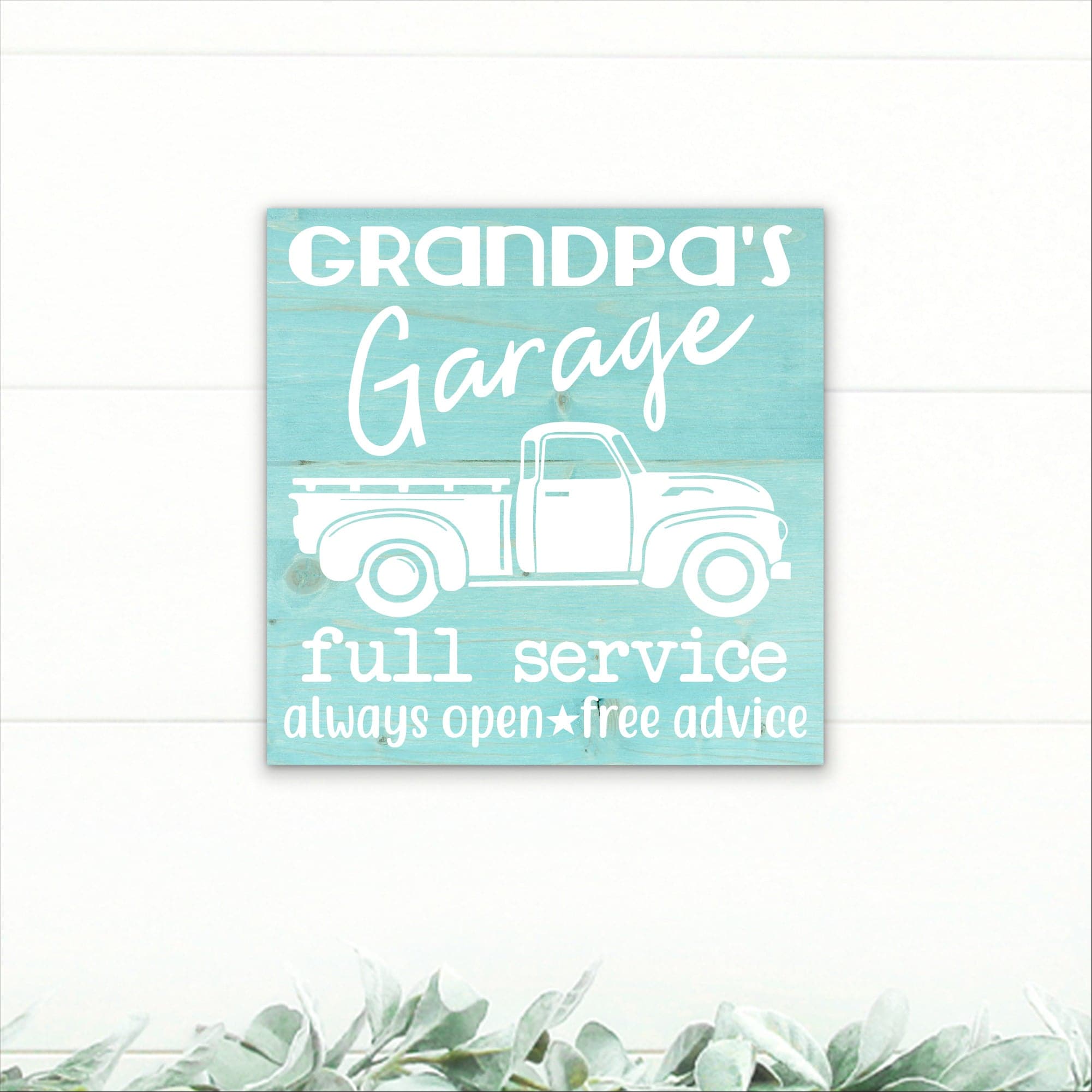 Grandpa's Garage - Dream Big Printables